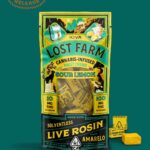 Kiva Lost Farms Sour Lemon Live Rosin Fruit Chews