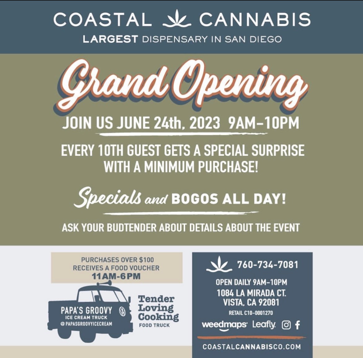Coastal Cannabis Grand Opening