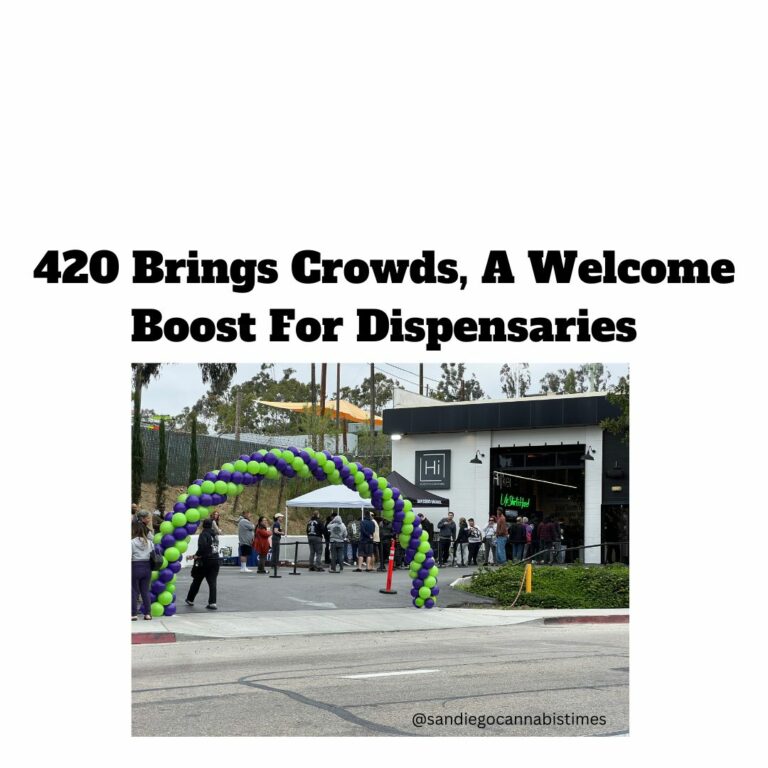 420 Brings Crowds, A Welcome Boost For Dispensaries