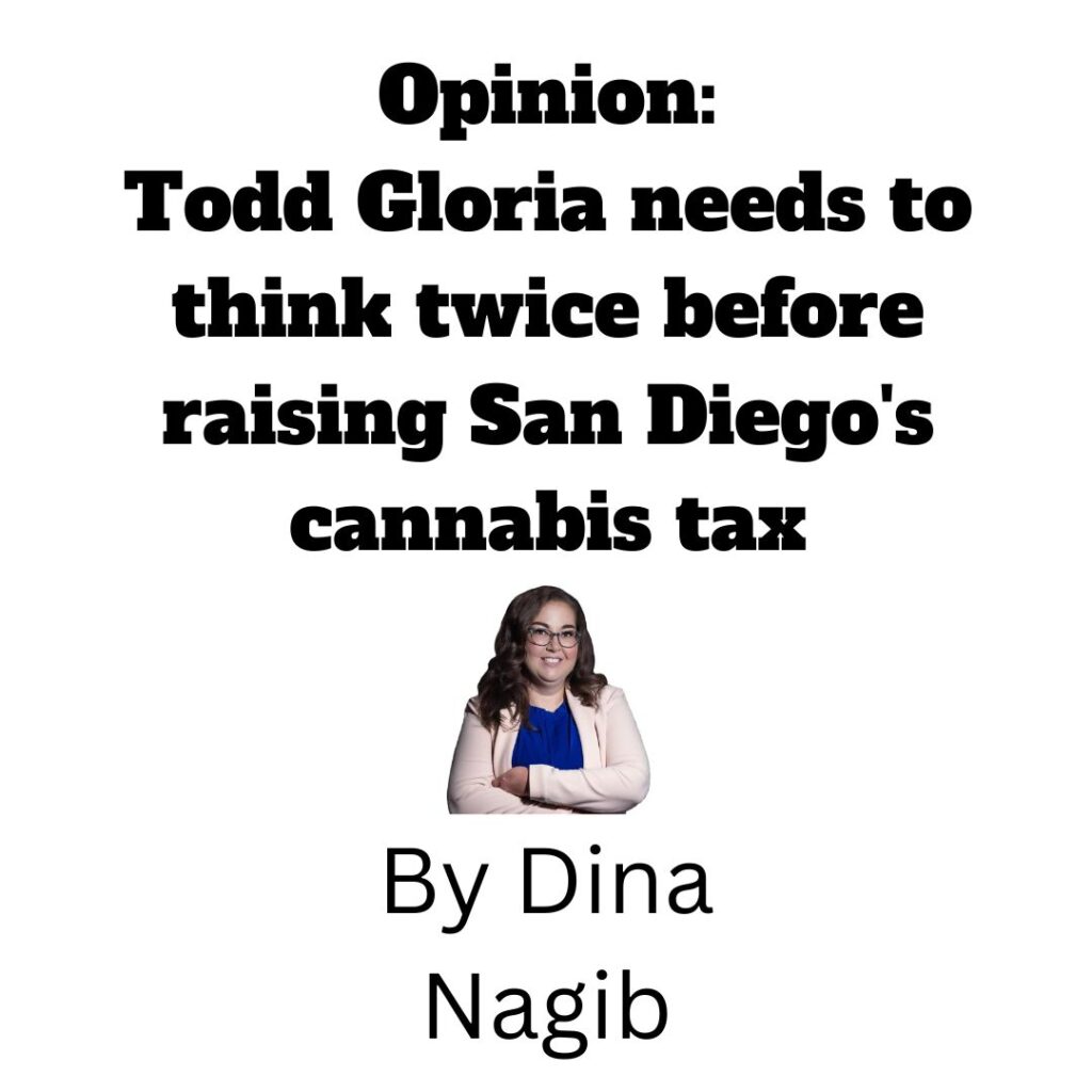 Todd Gloria needs to think twice before raising San Diego's cannabis tax
