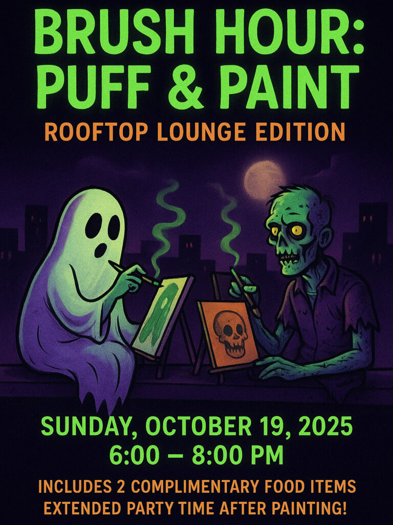 Halloween Edition Puff & Paint Oct 19