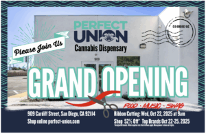 Perfect Union Dispensary Grand Opening October 22