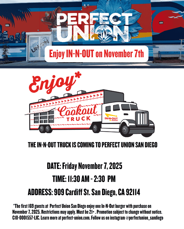 In-N-Out Food Truck at Perfect Union