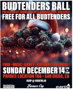 Budtenders Ball Dec 14