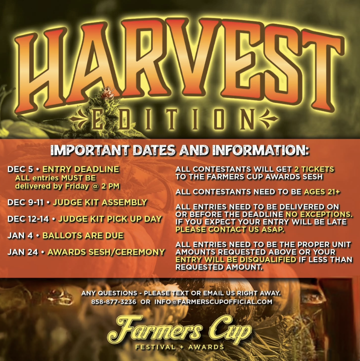 Farmers Cup Harvest Edition Jan 24