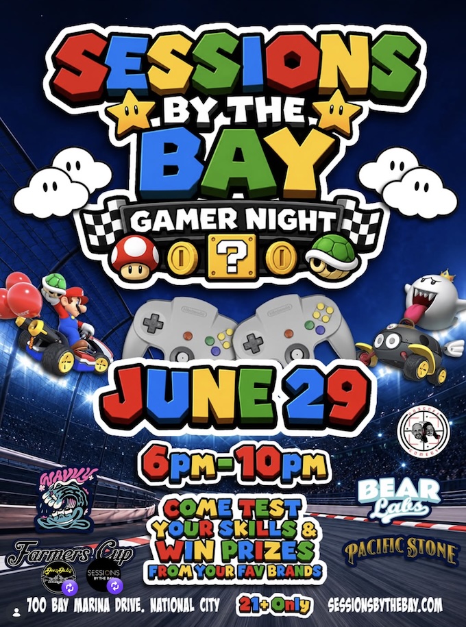Sessions By The Bay Gamer Night June 29