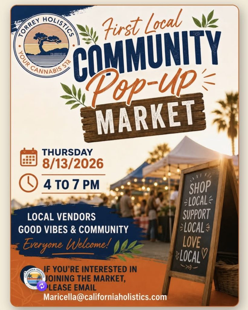 First Local Community Pop-Up Market Aug 13