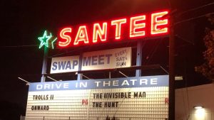 Santee Drive In Sign
